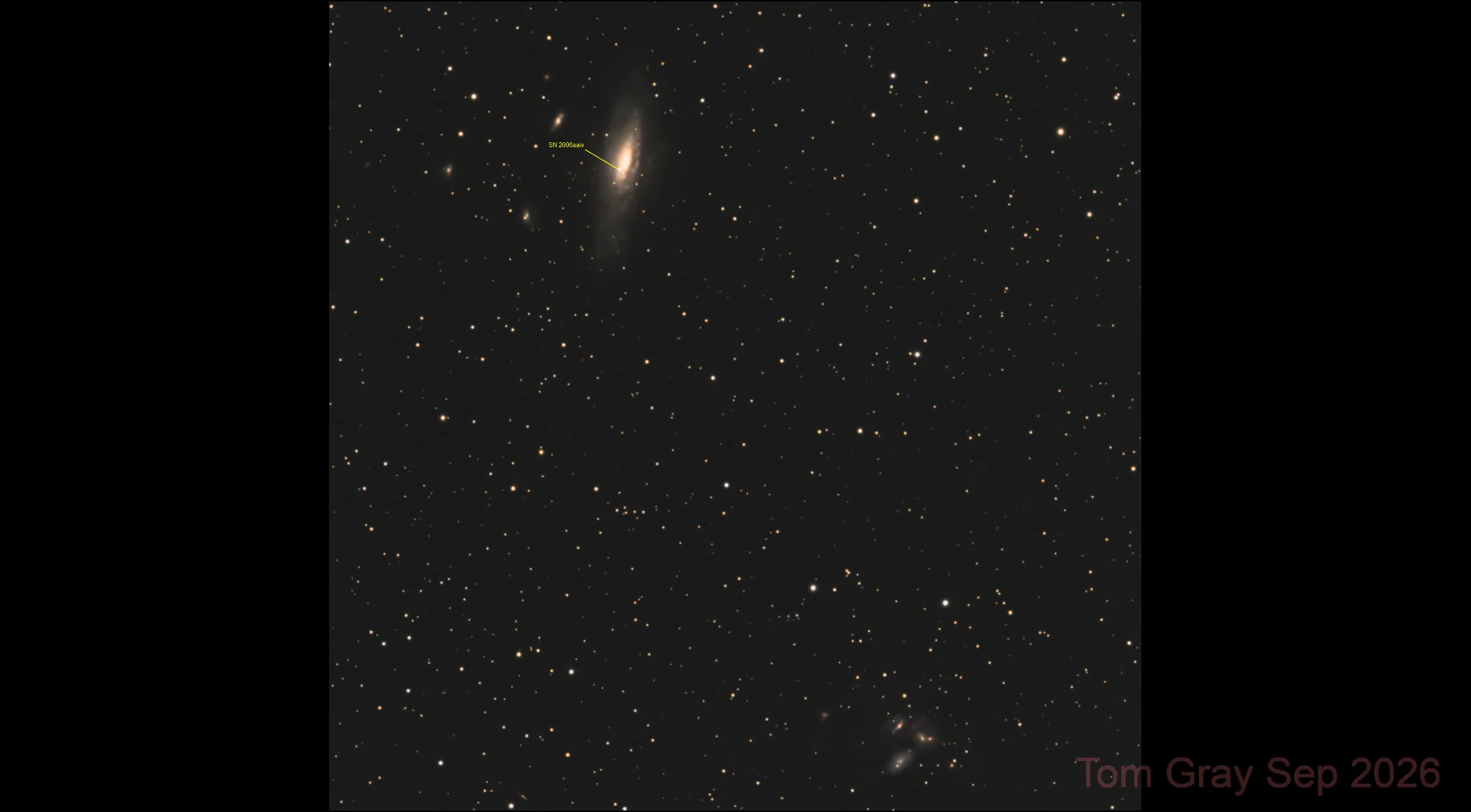NGC 7331 (C30) with SN 2026aaiv