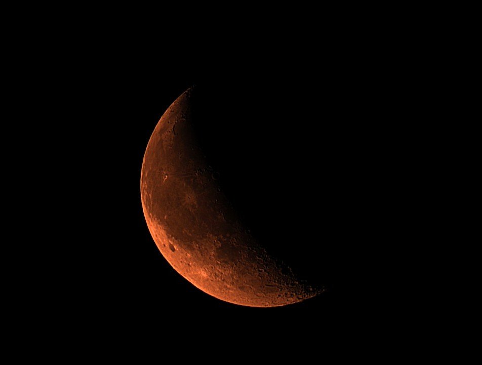 Moon Through Smoke