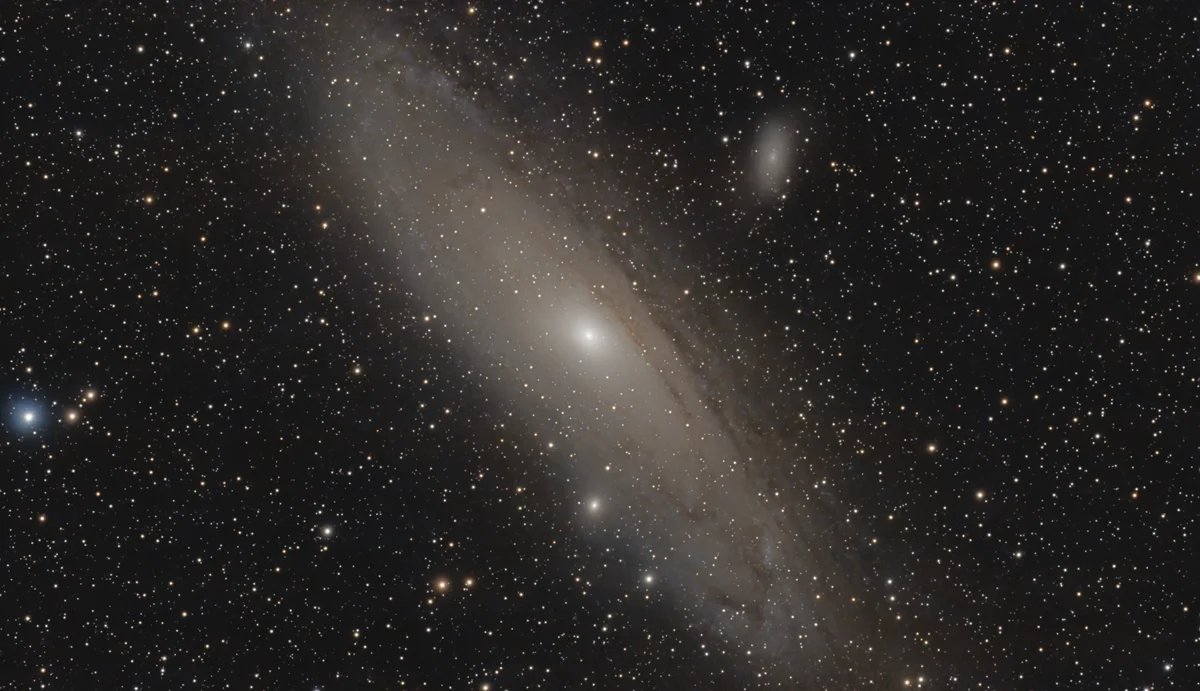 Andromeda galaxy, shot under bortle 4.1 sky Sweden