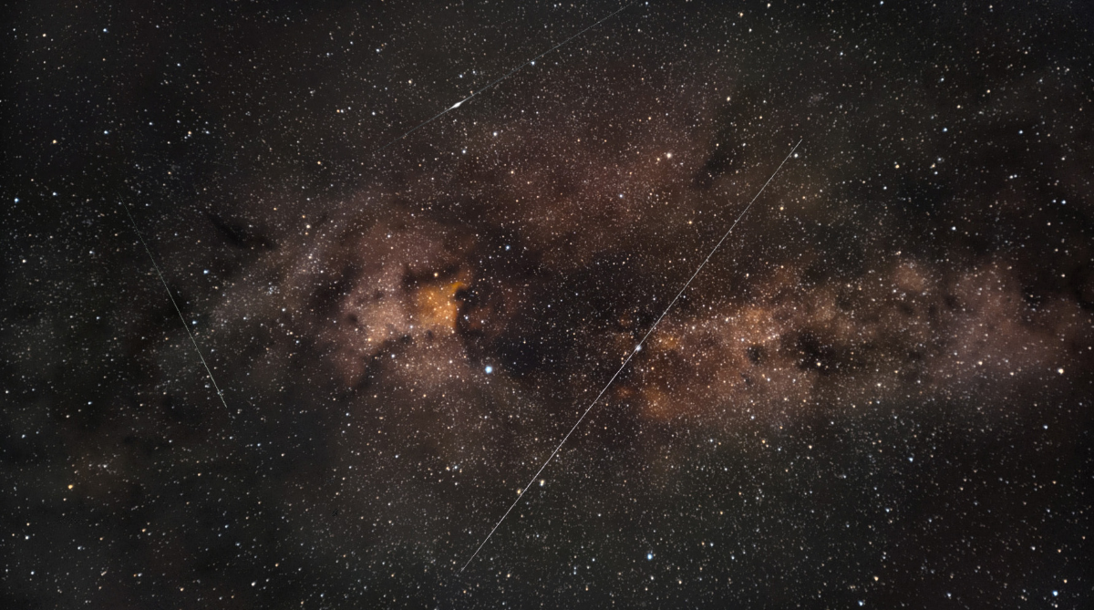 Milky Way and Meteors