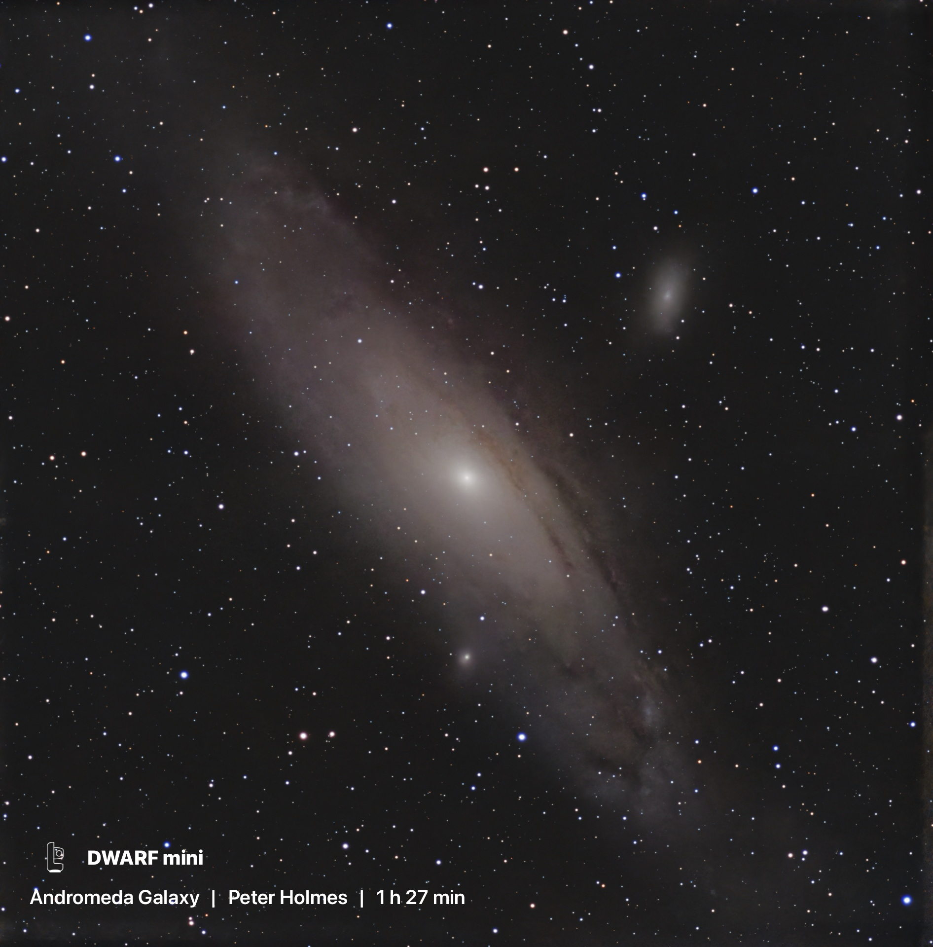 Andromeda tonight (First time for me)