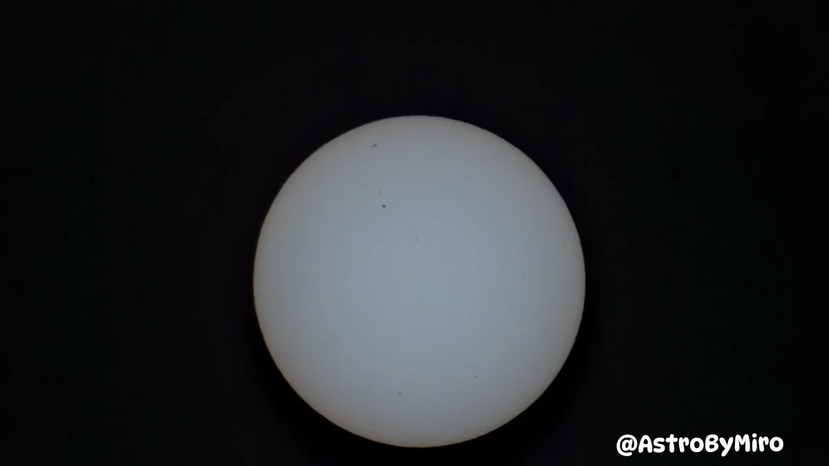The Moon takes a bite cut of the Sun