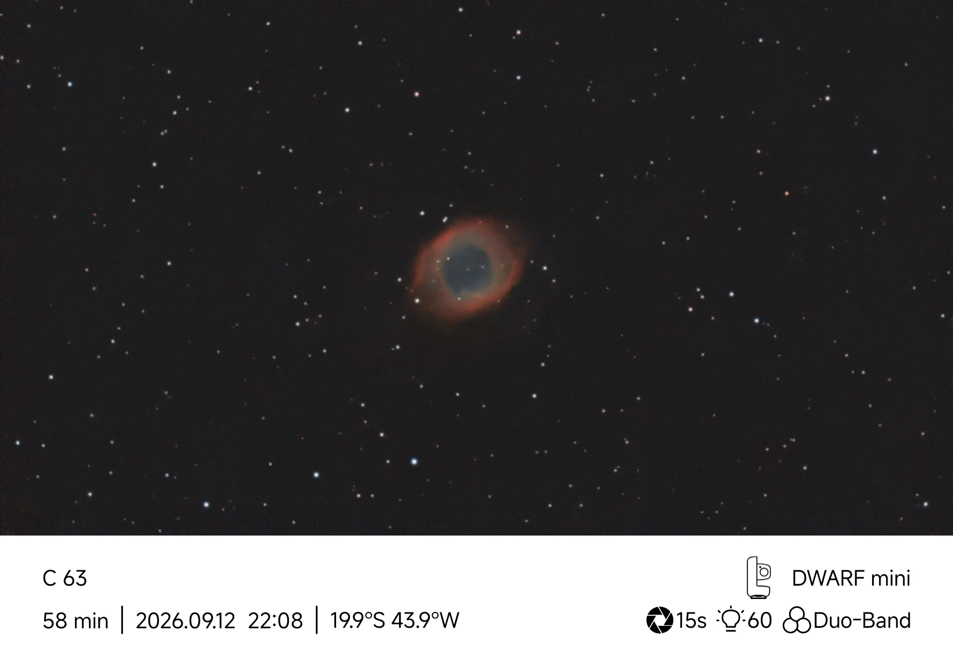 Nebulosa da Hélice NGC 7293 C 63