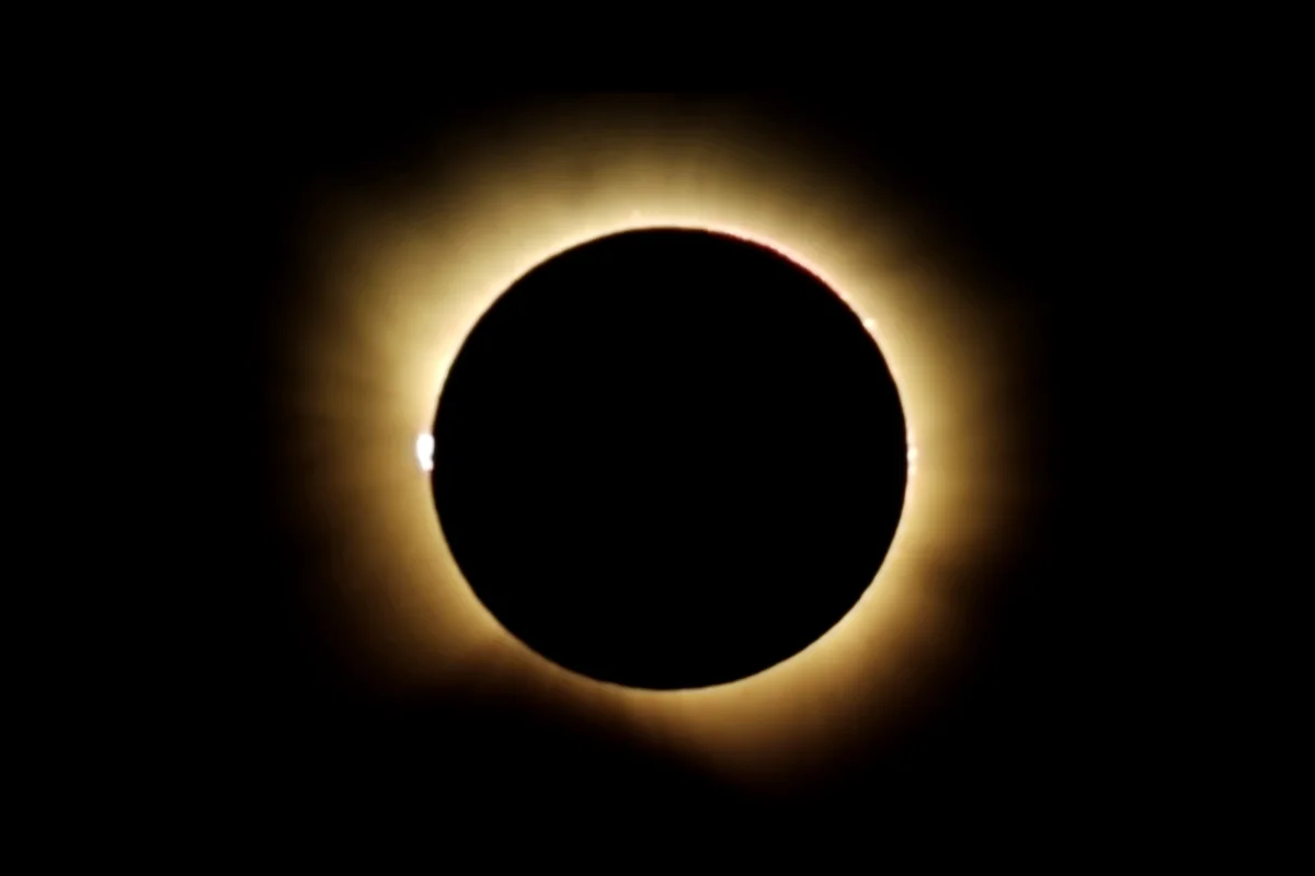 Corona eclipse 2026 from Tarragona, Spain