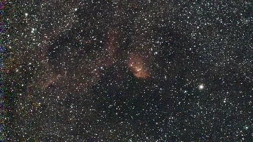 5级区6小时16分机内叠加的NGC6871