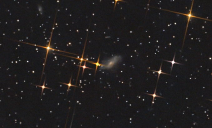 Dusty Hand Galaxy