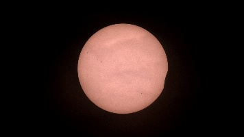 2026 Partial Eclipse, Pontefract West Yorkshire UK