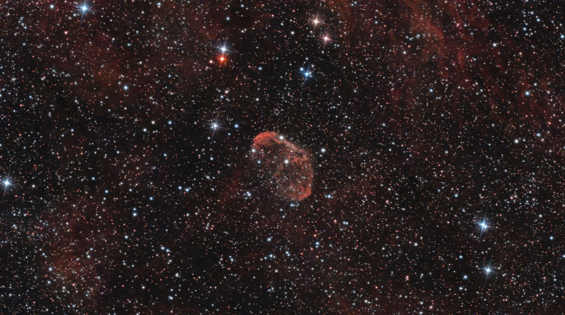 NGC 6888 The Crescent Nebula