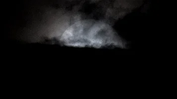 Sun timelapse with heavy cloud cover