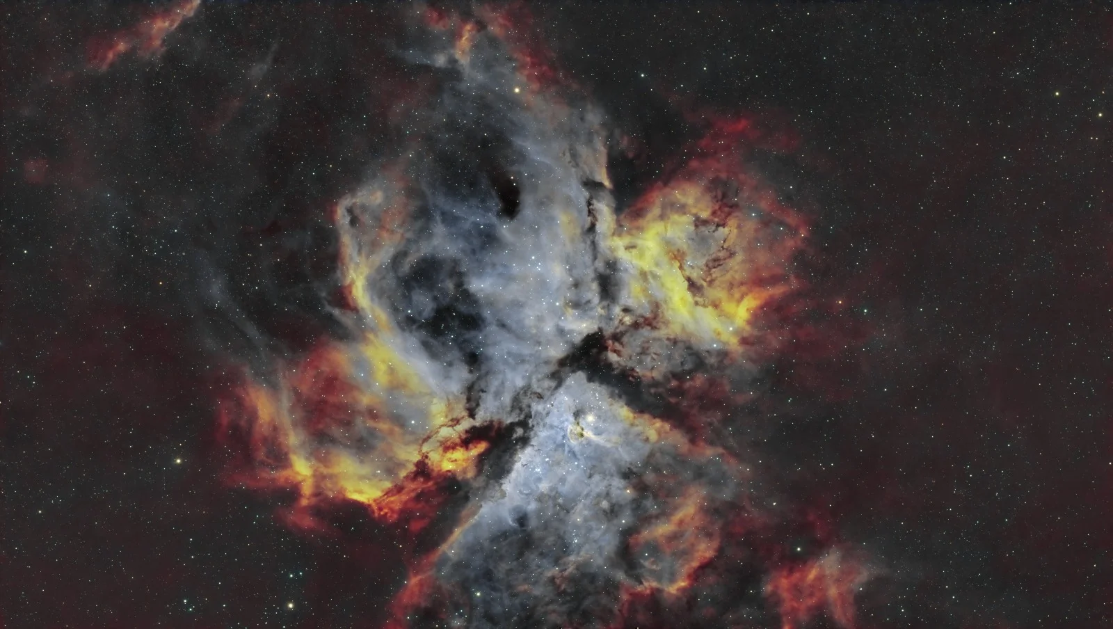 Carina Nebula from Wellington NZ (Dwarf3)