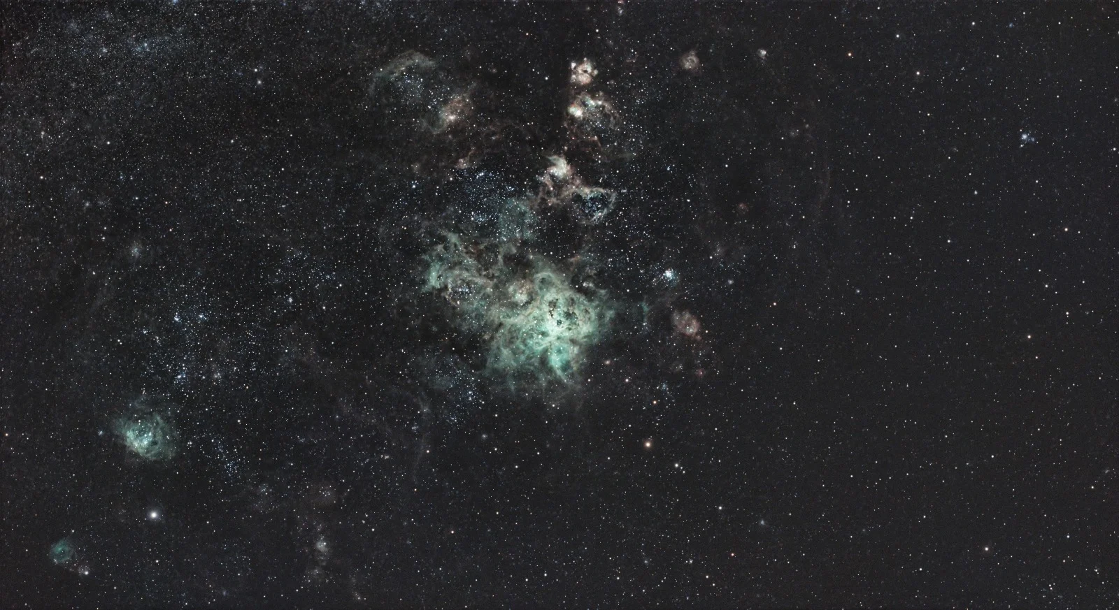 Tarantula Nebula from Wellington NZ (Dwarf3)