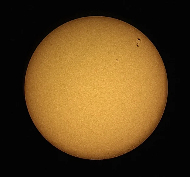 The Sun with duo band filter
