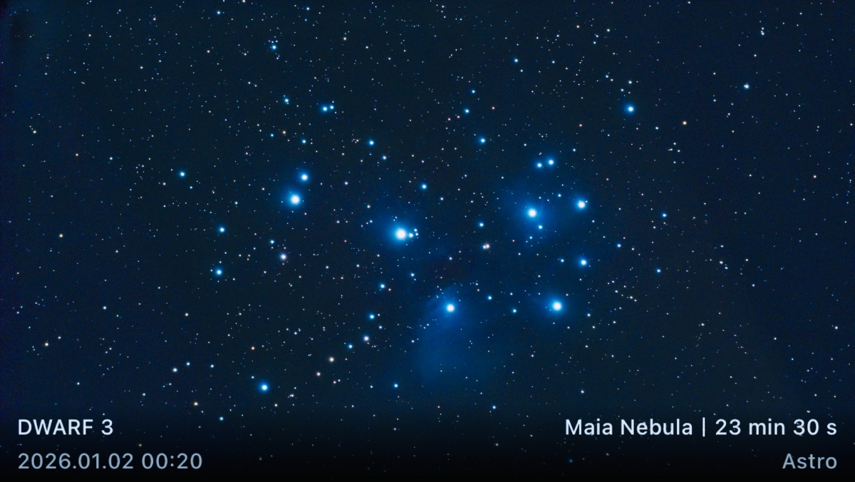 NGC 1432 Maia Nebula