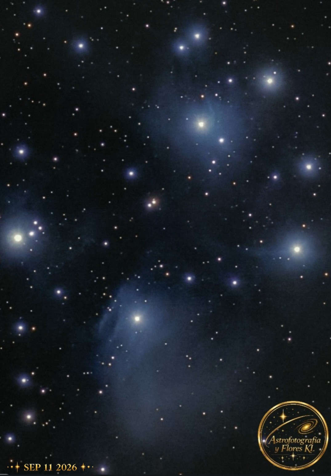 The Pleiades (M45  The Seven Sisters