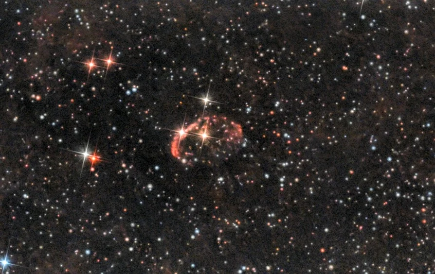 Crescent nebula
