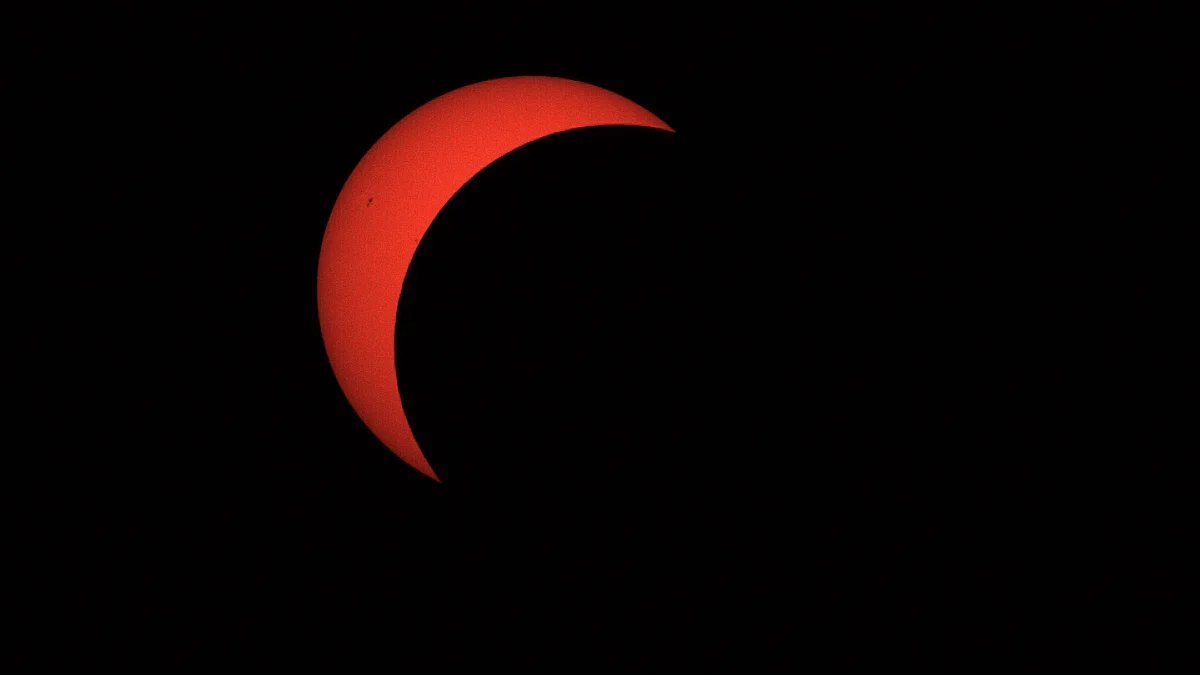 Partial Solar Eclipse LeonAstro 🔭