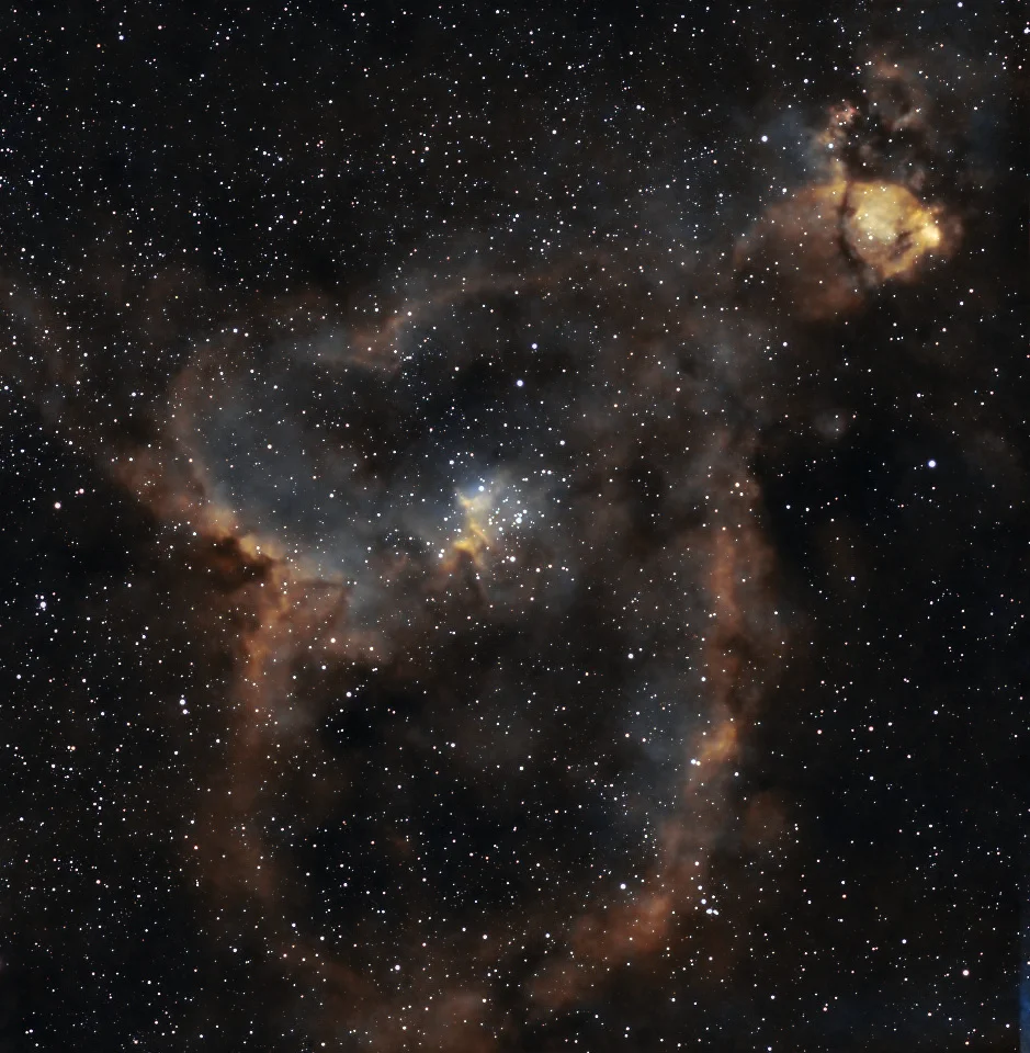 Heart Nebula + Processed with Astro Wizard