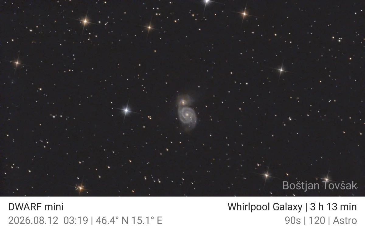 IC 2574 and Whirlpool galaxy
