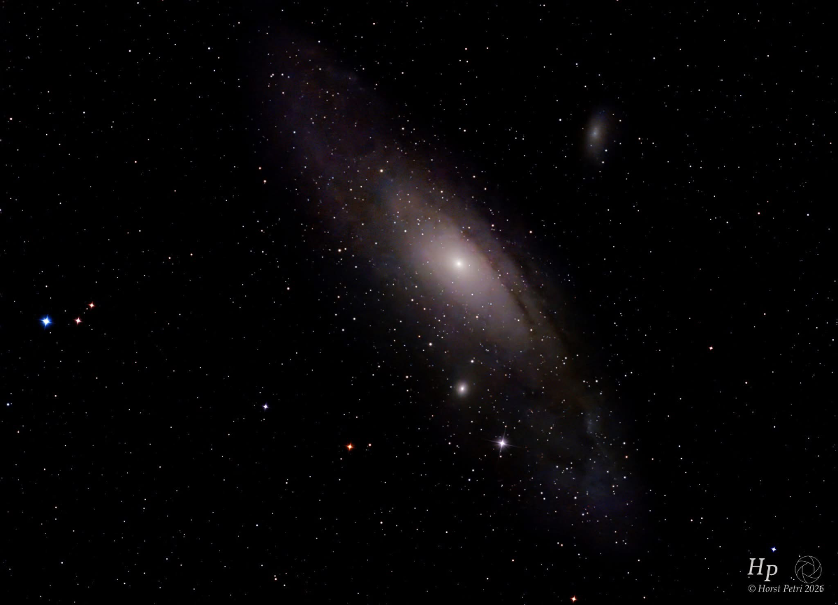 Messier 31 Andromedagalaxie
