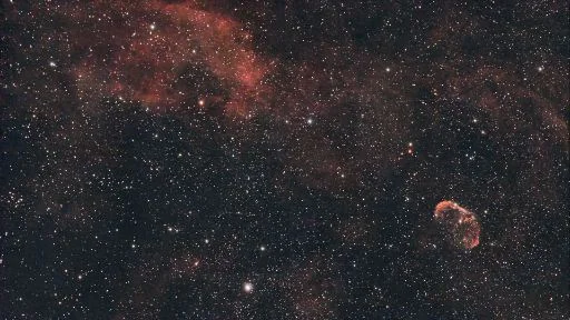 Crescent nebula