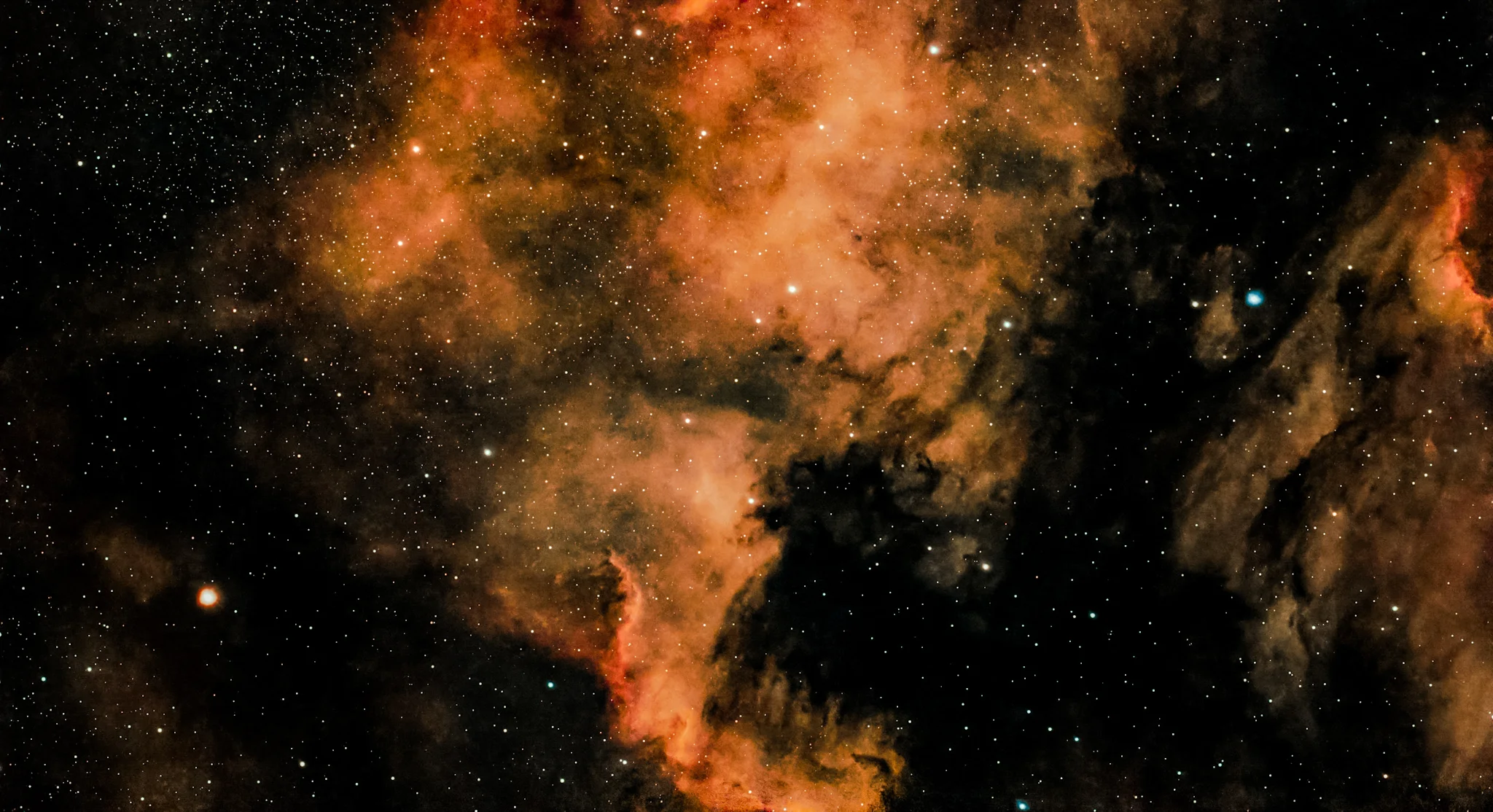 North American Nebula - Revised colour palette
