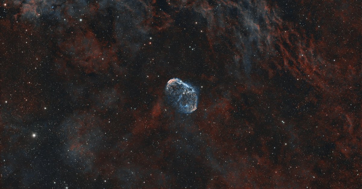 Crescent Nebula HOO palette