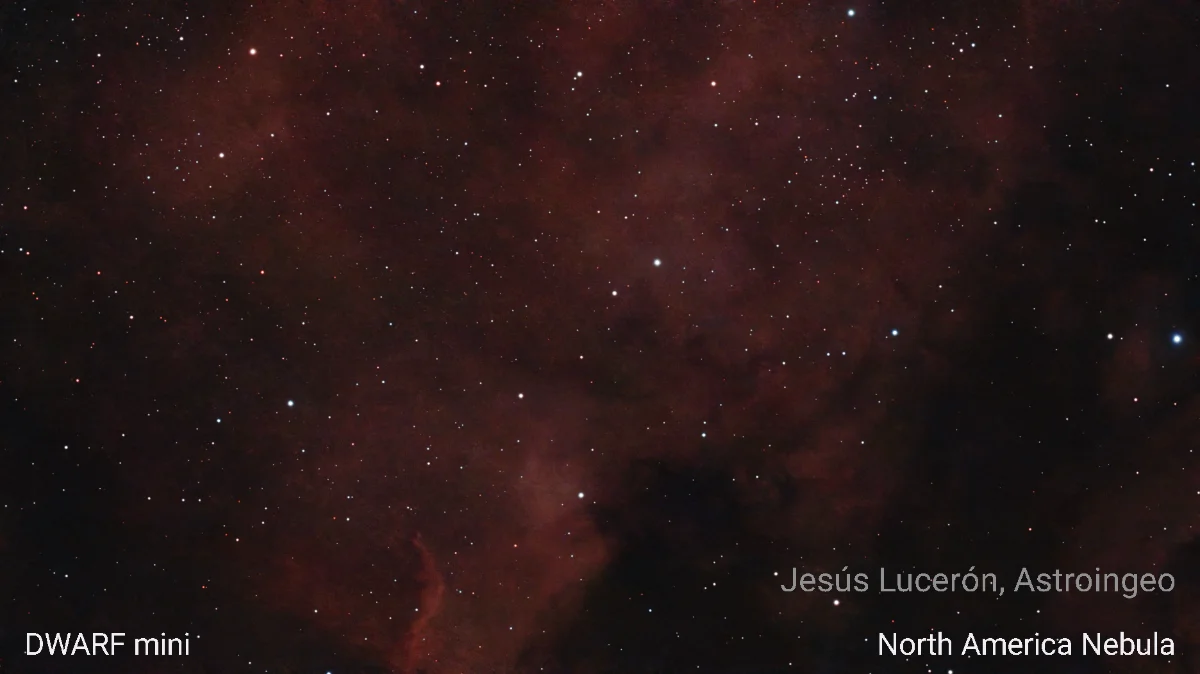 Nebulosa Norte América desde Alesanco, La Rioja