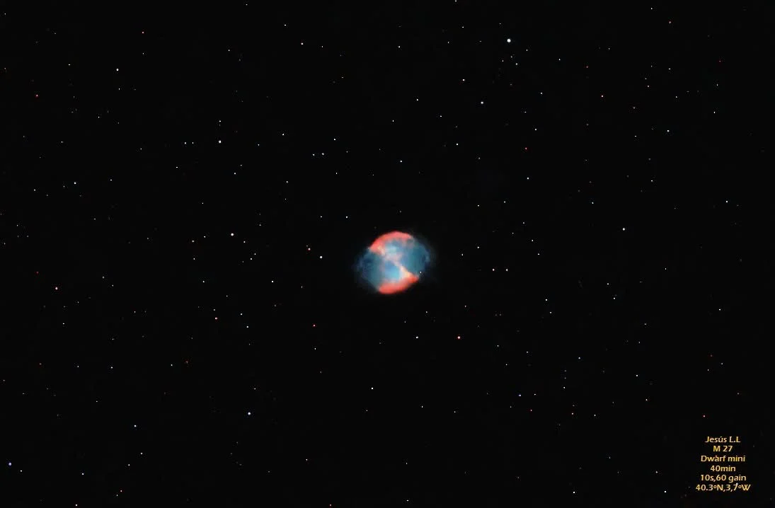 M27 desde Madrid con dwarf mini