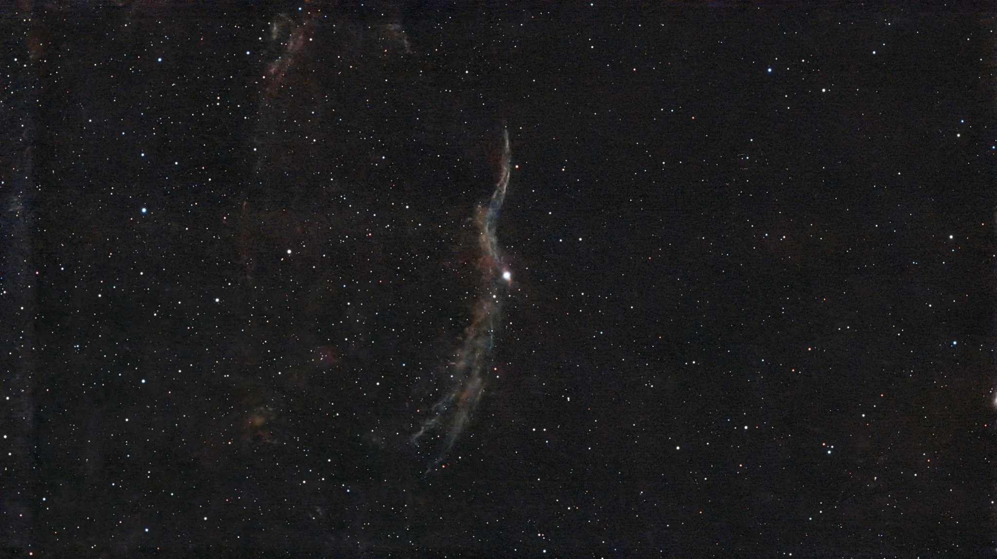 C 34/nebuleuse du voile/veil nebula.
