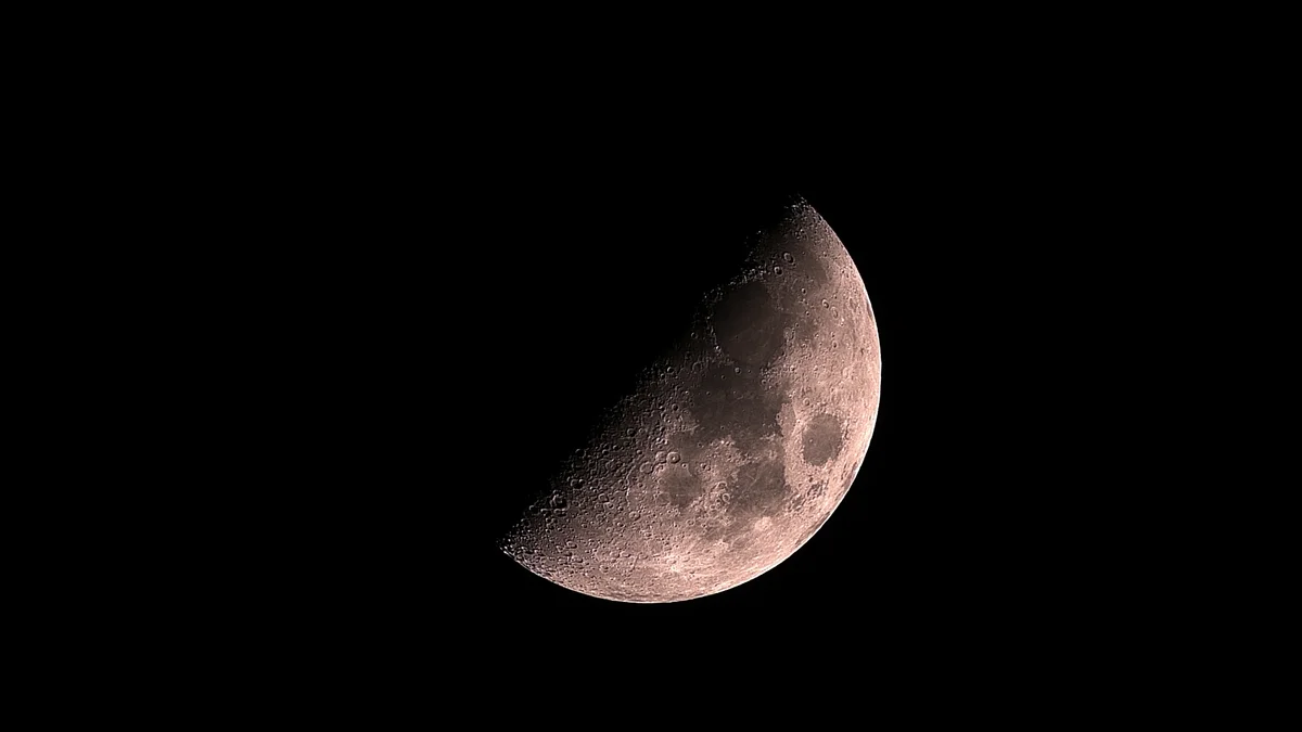one and a half moon
