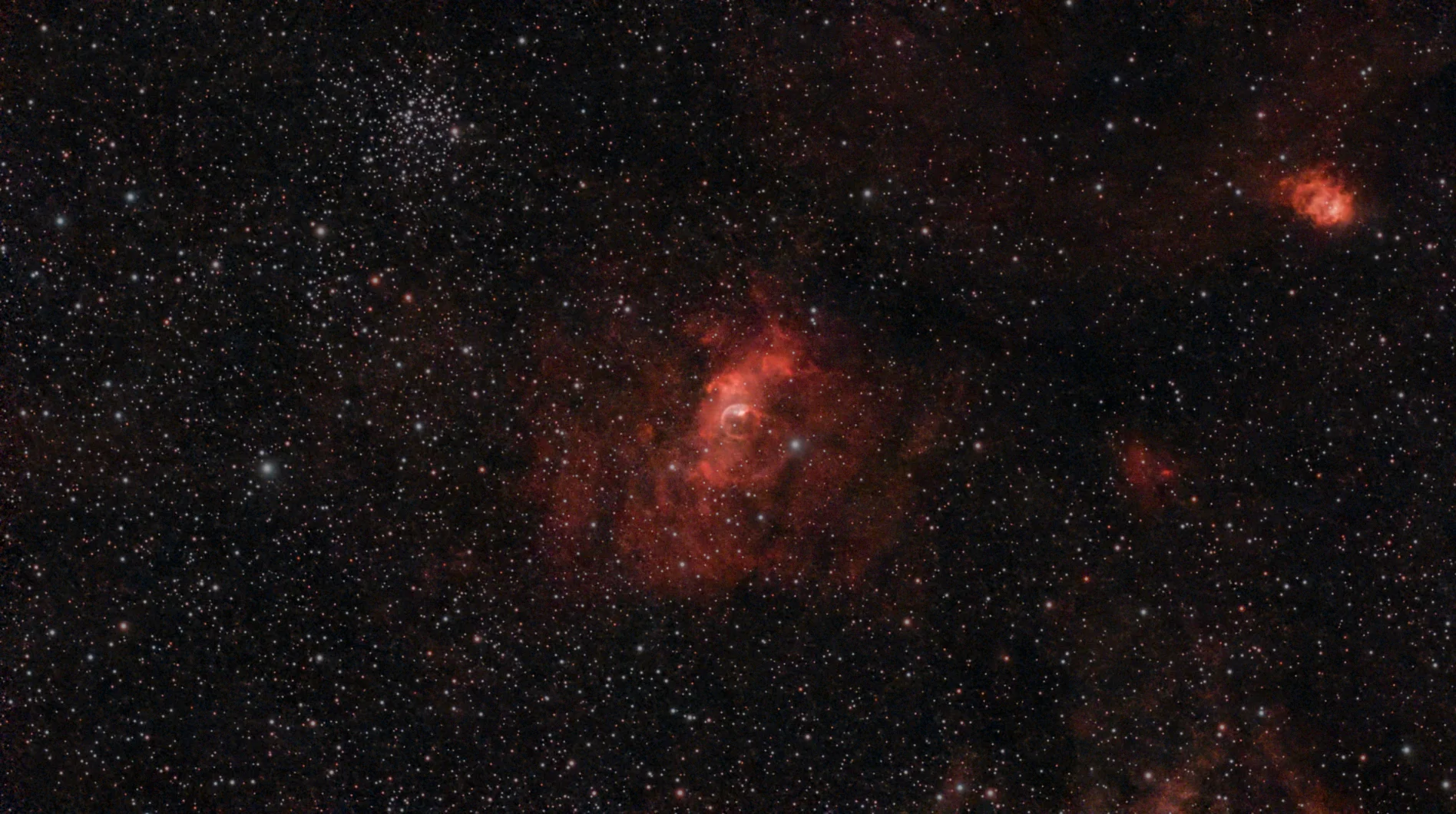 Nébuleuse de la Bulle — NGC 7635/C11