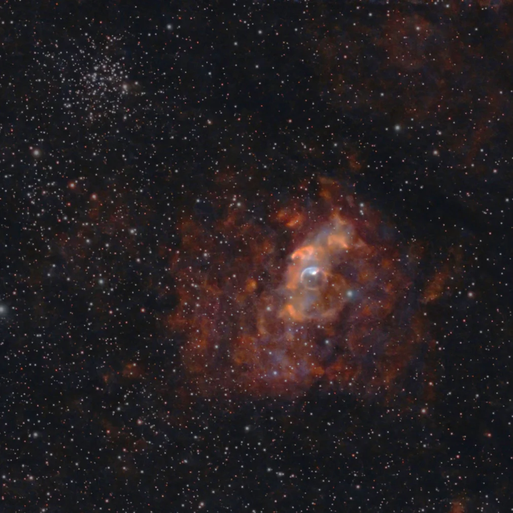 Nébuleuse de la Bulle — NGC 7635
