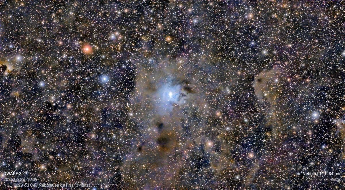 Nébuleuse de l'iris