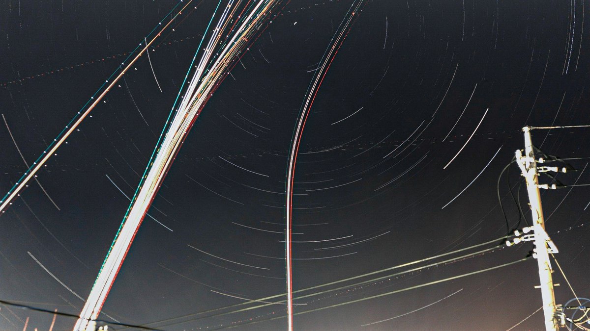 The Milky Railway Beneath Polaris