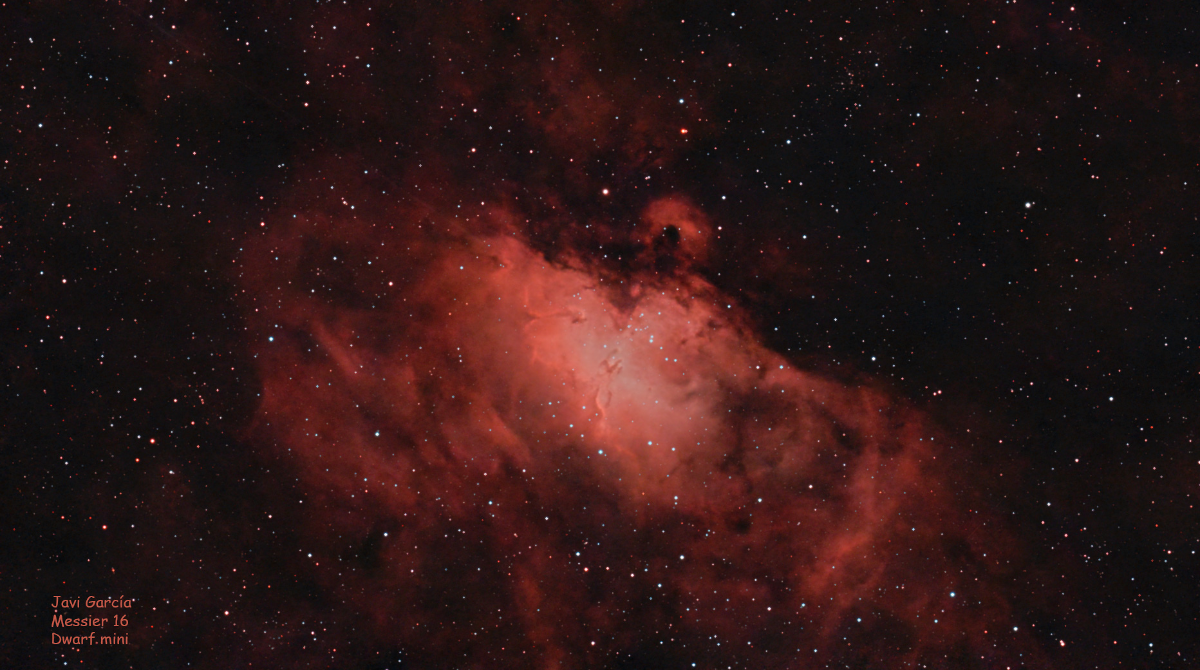 M16 desde la provincia de Albacete (España). 7 horas de integración con Dwarf mini