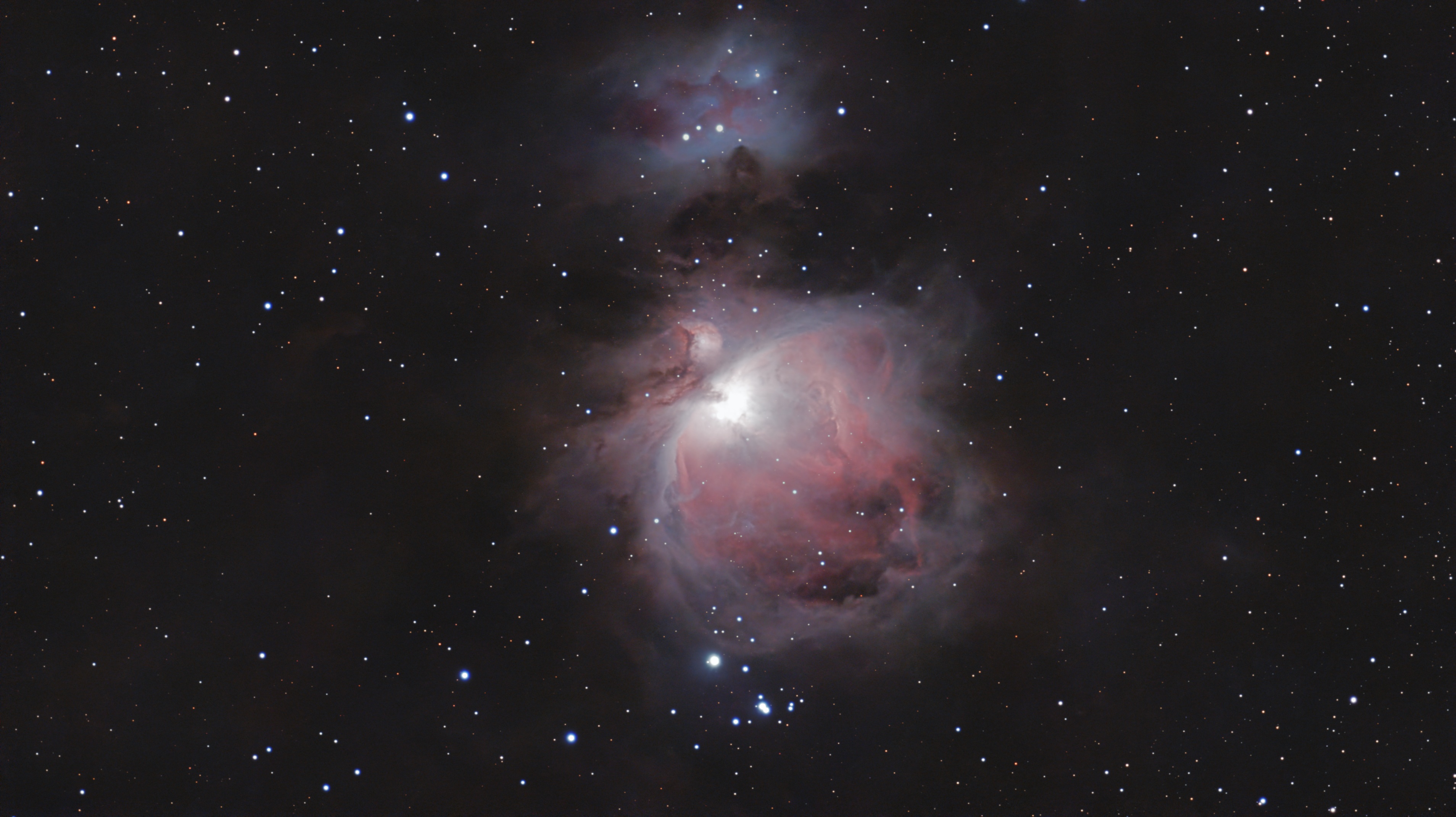 Orion Nebula with Running Man