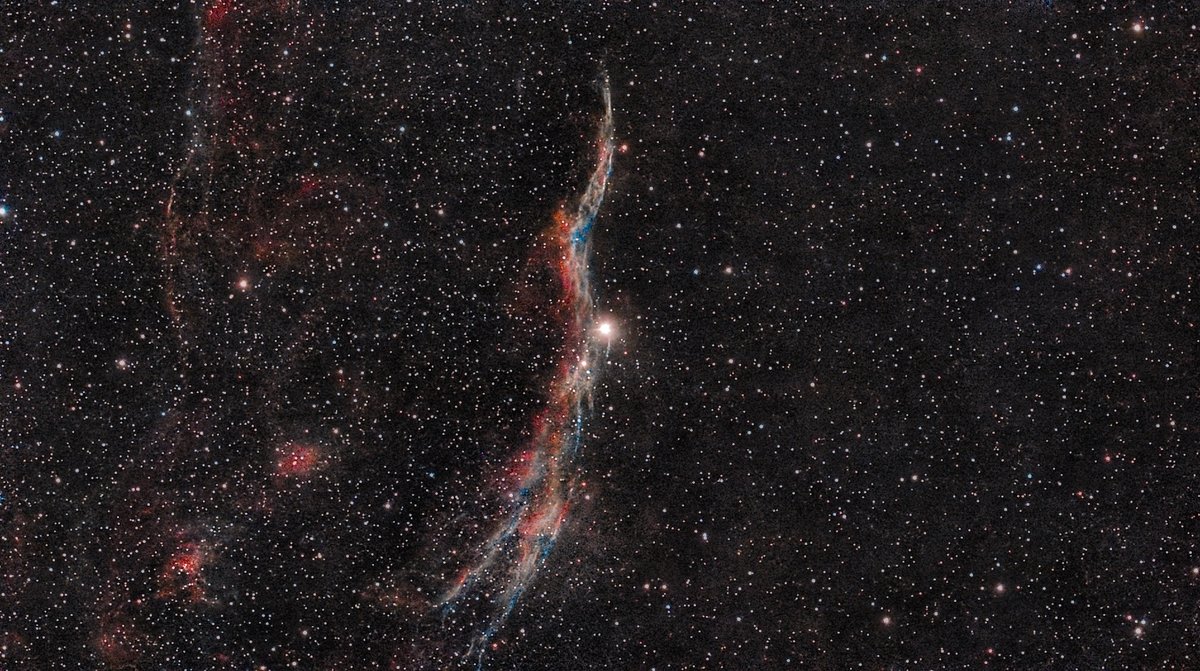 C34 The Western Veil or the witch’s Broom Nebula