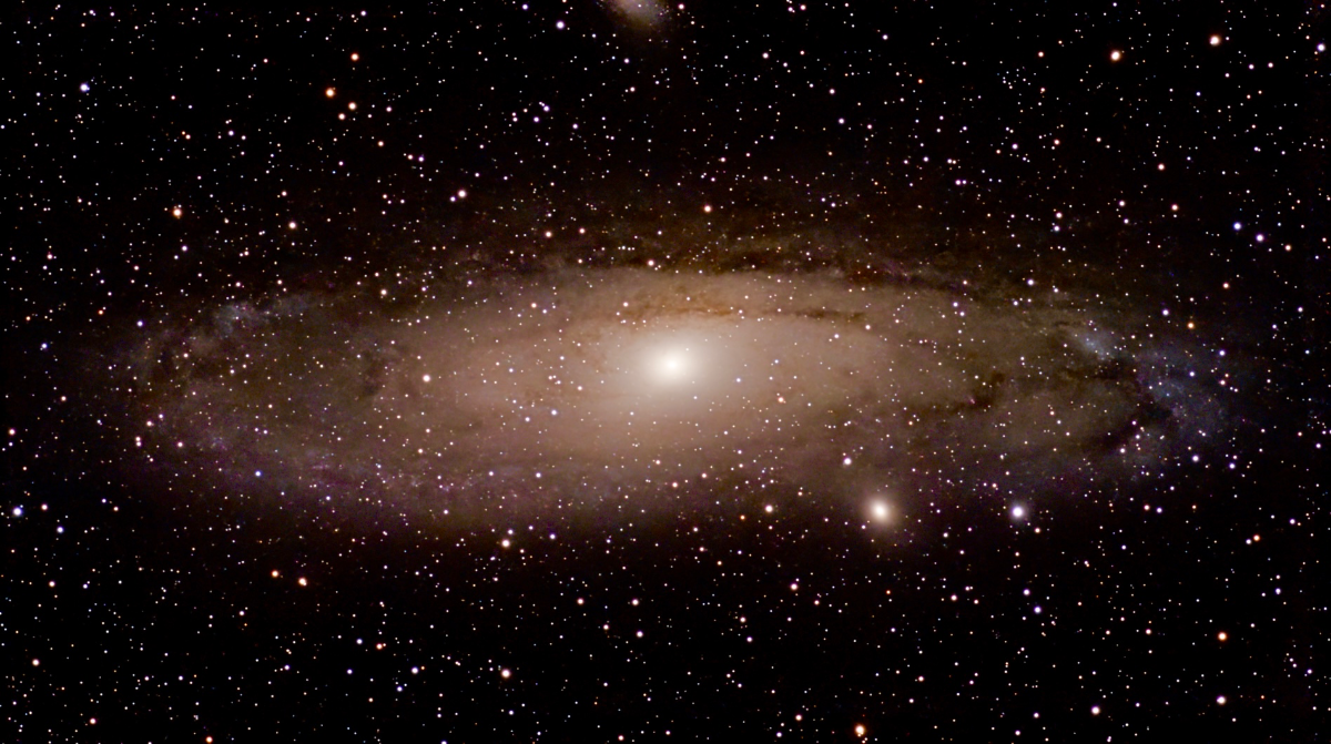 M31 Andromeda Galaxy mit dem Dwarf Mini