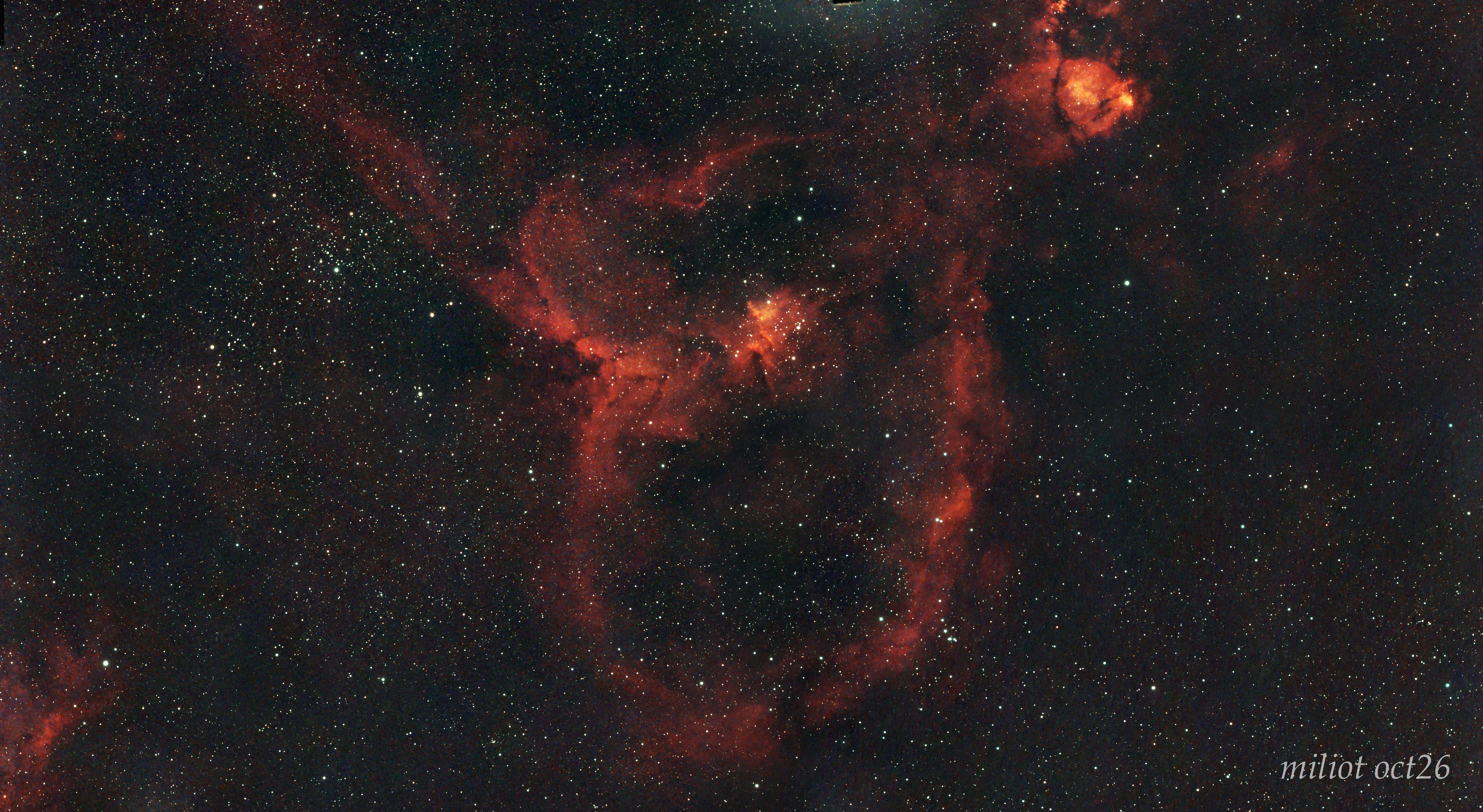 Nebulosa del Corazon - mosaico