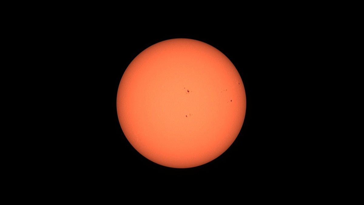 Sun with dots