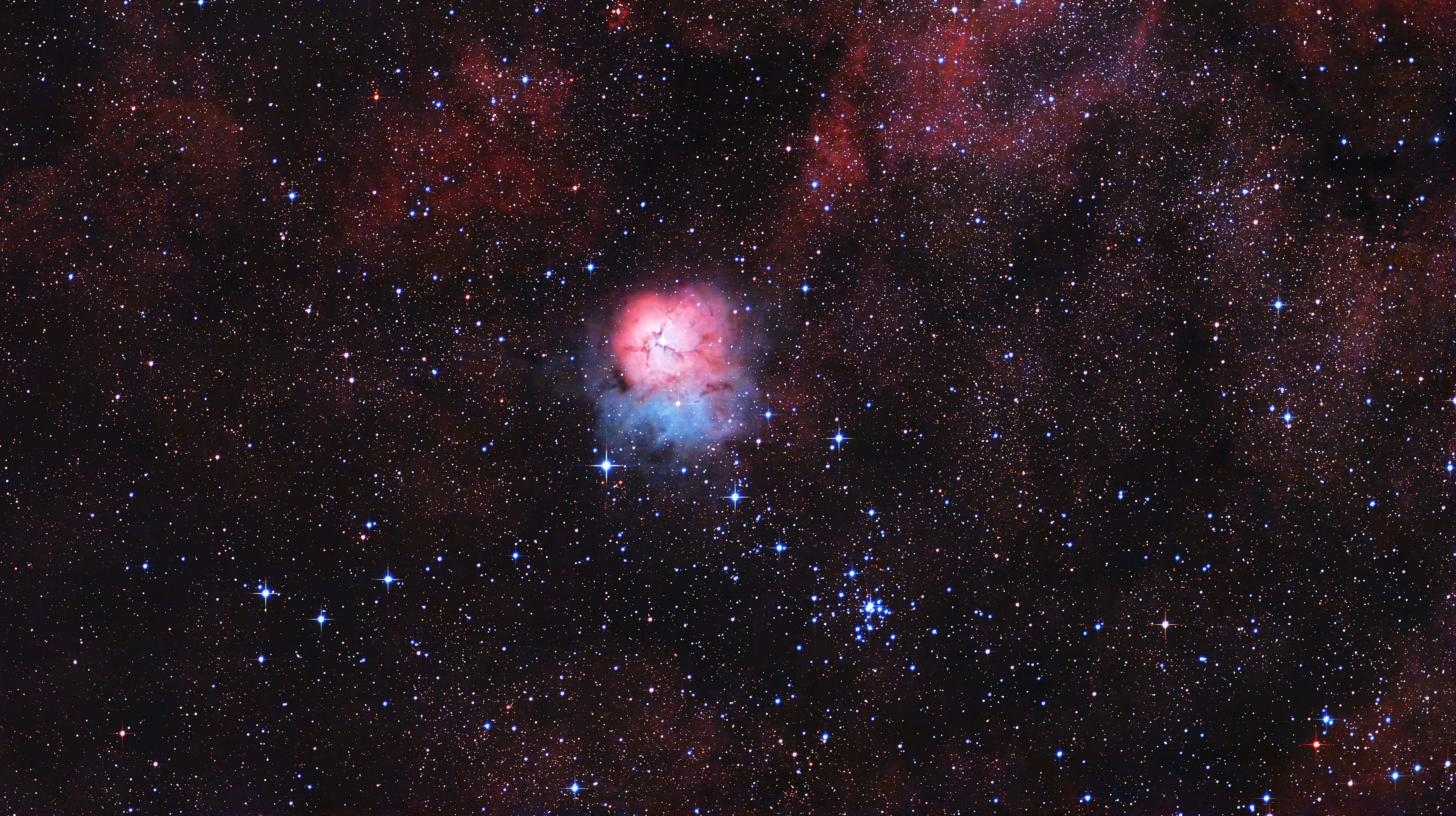 M 20 Trifid Nebula