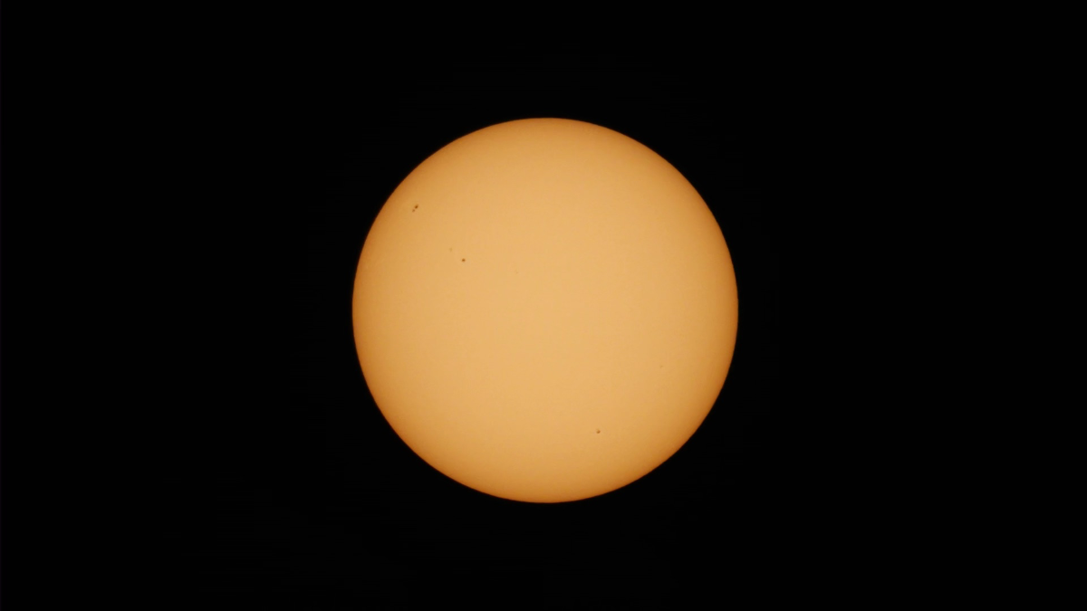 Solar eclipse in Spain