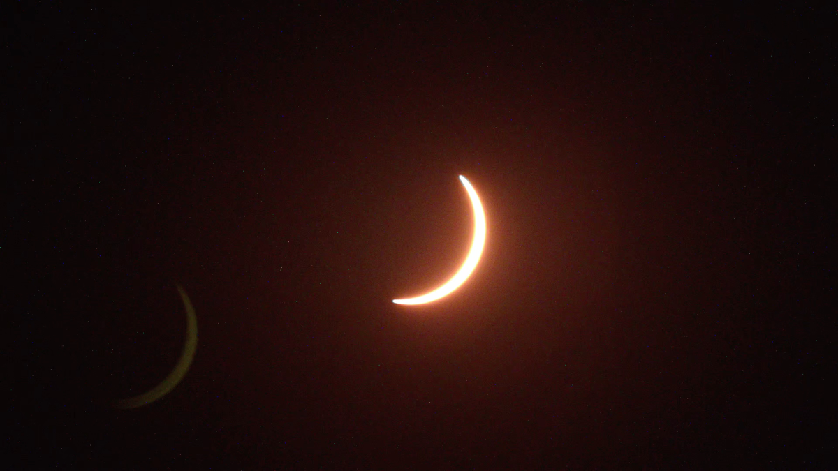 Solar eclipse in Spain