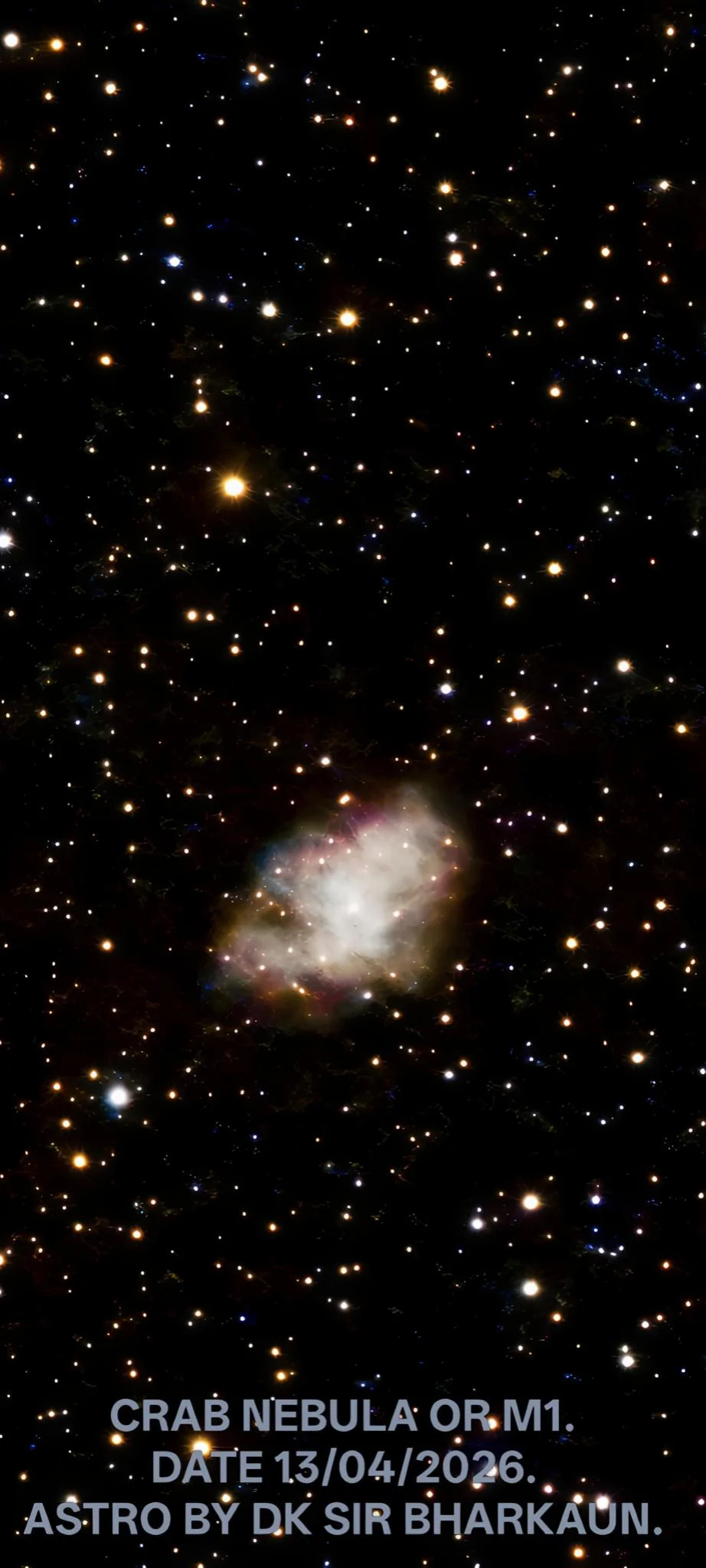 CREB NEBULA OR M1 Astro by DK SIR BHARKAUN