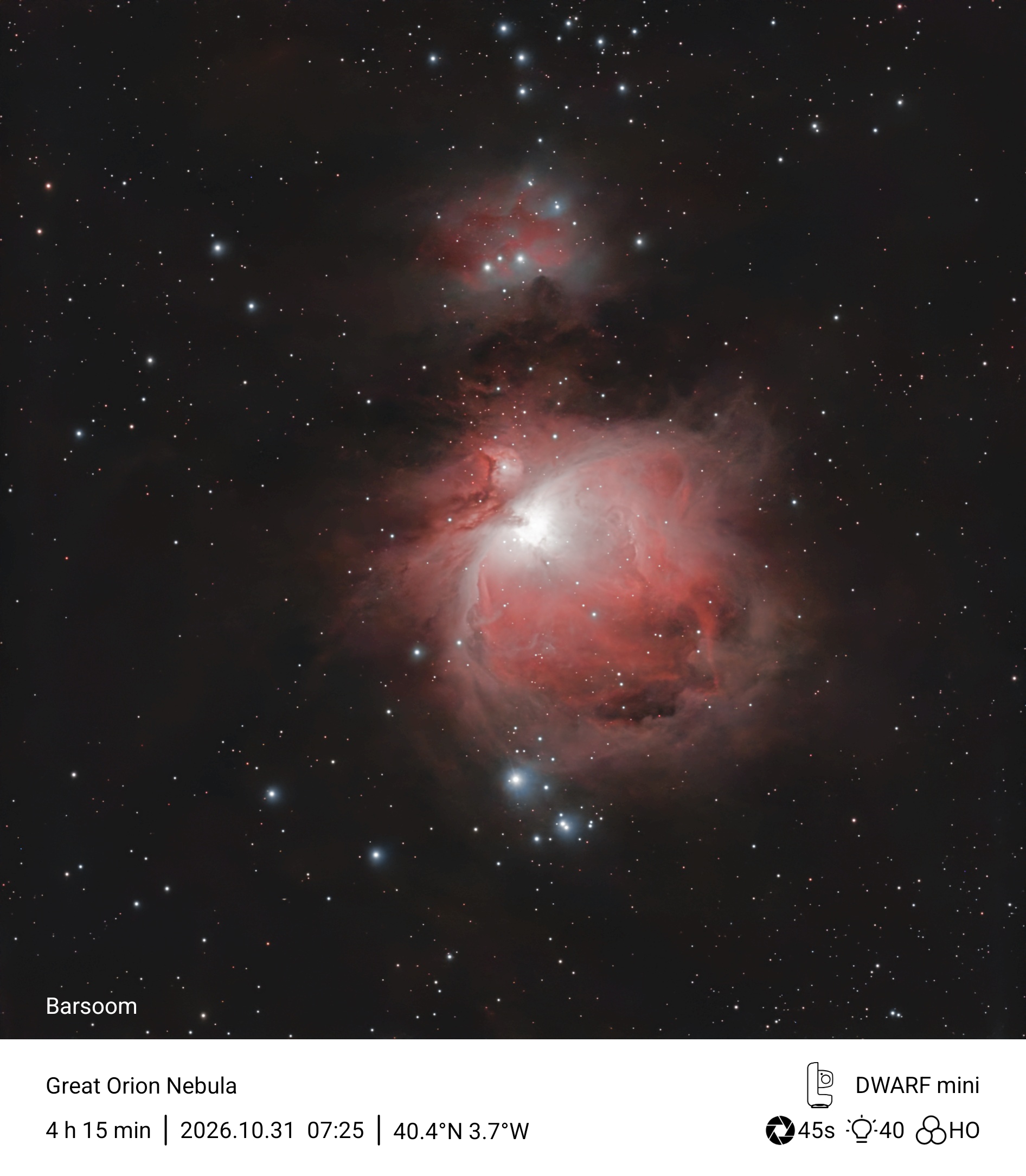 Orion nebula