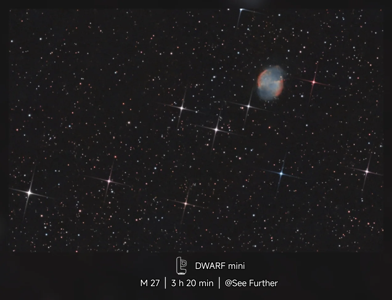 M 27 Nebulosa.