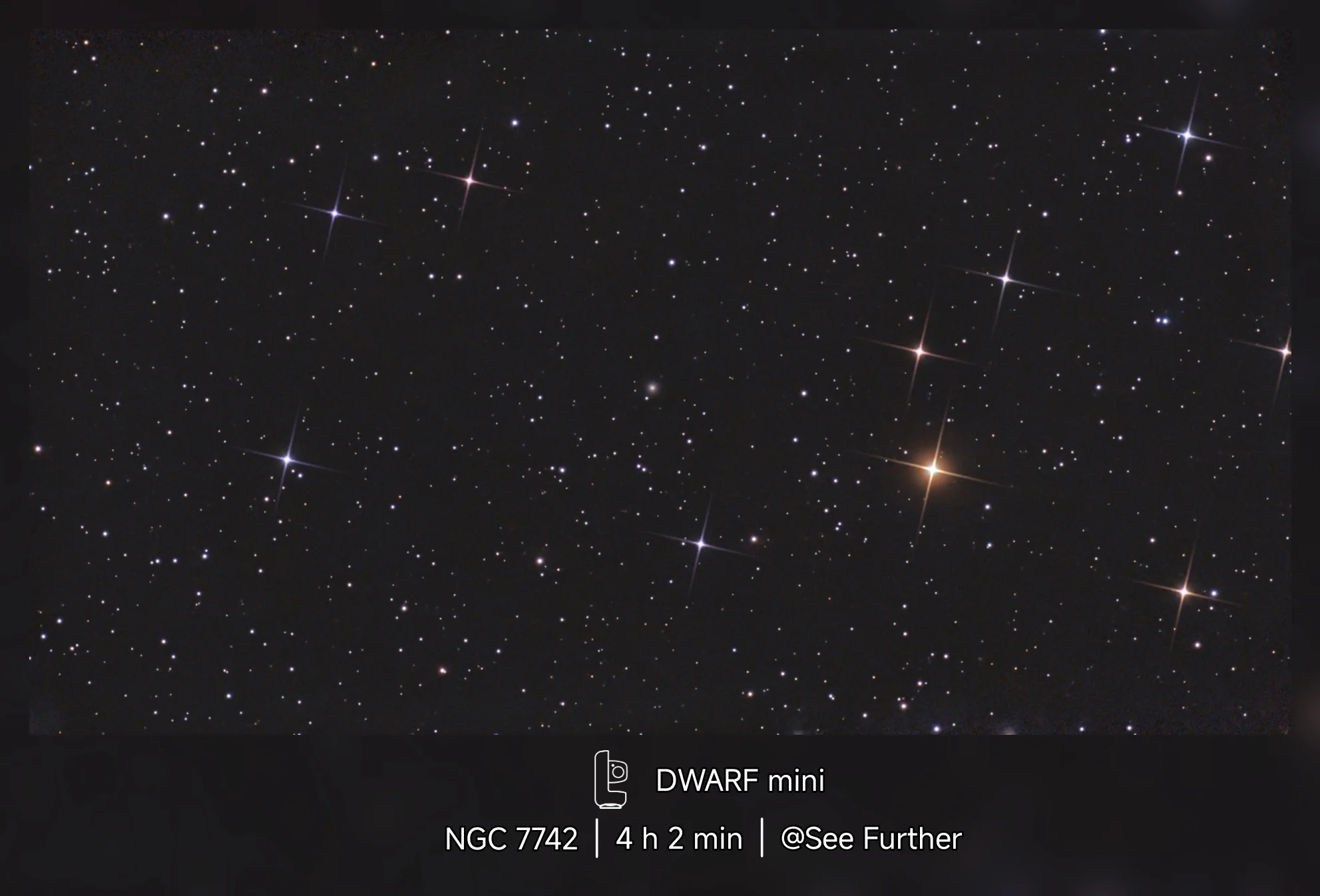 NGC 7742 Galaxia.