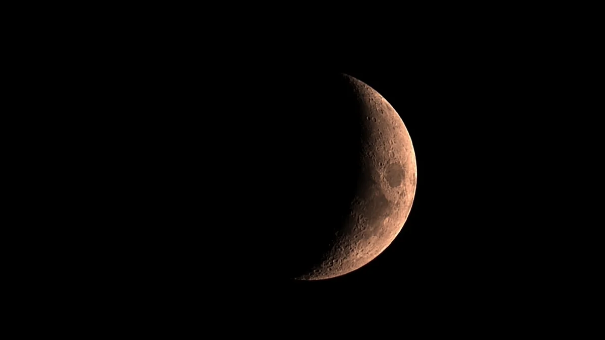 First crescent moon