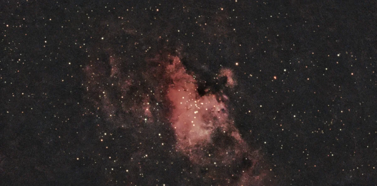 Eagle nebula from Zaragoza spain