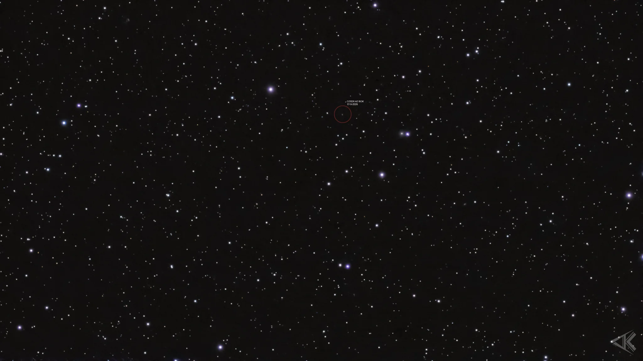 Comet C/2026 A2 BOK